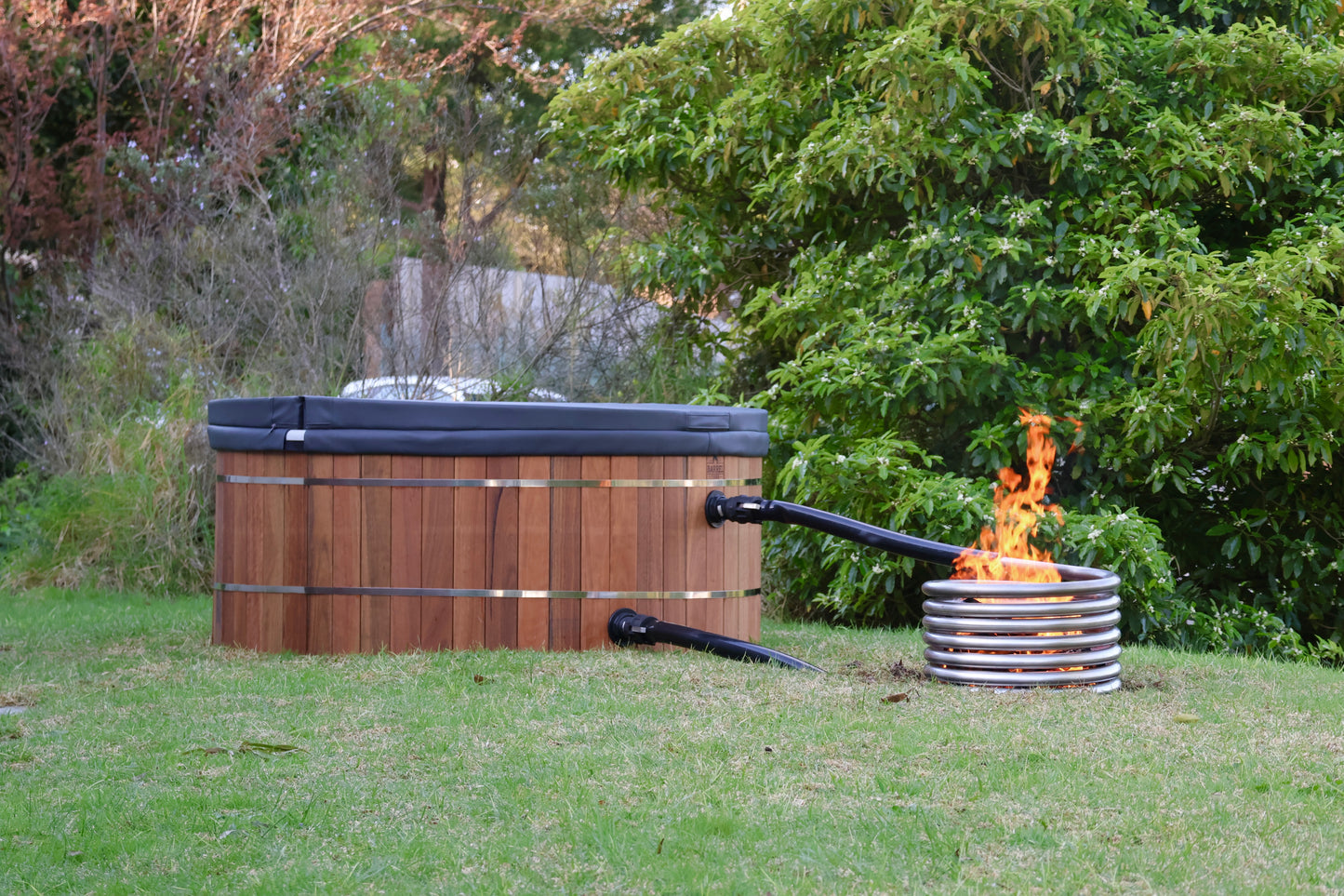 Off Grid Wood Fired Hot Tub