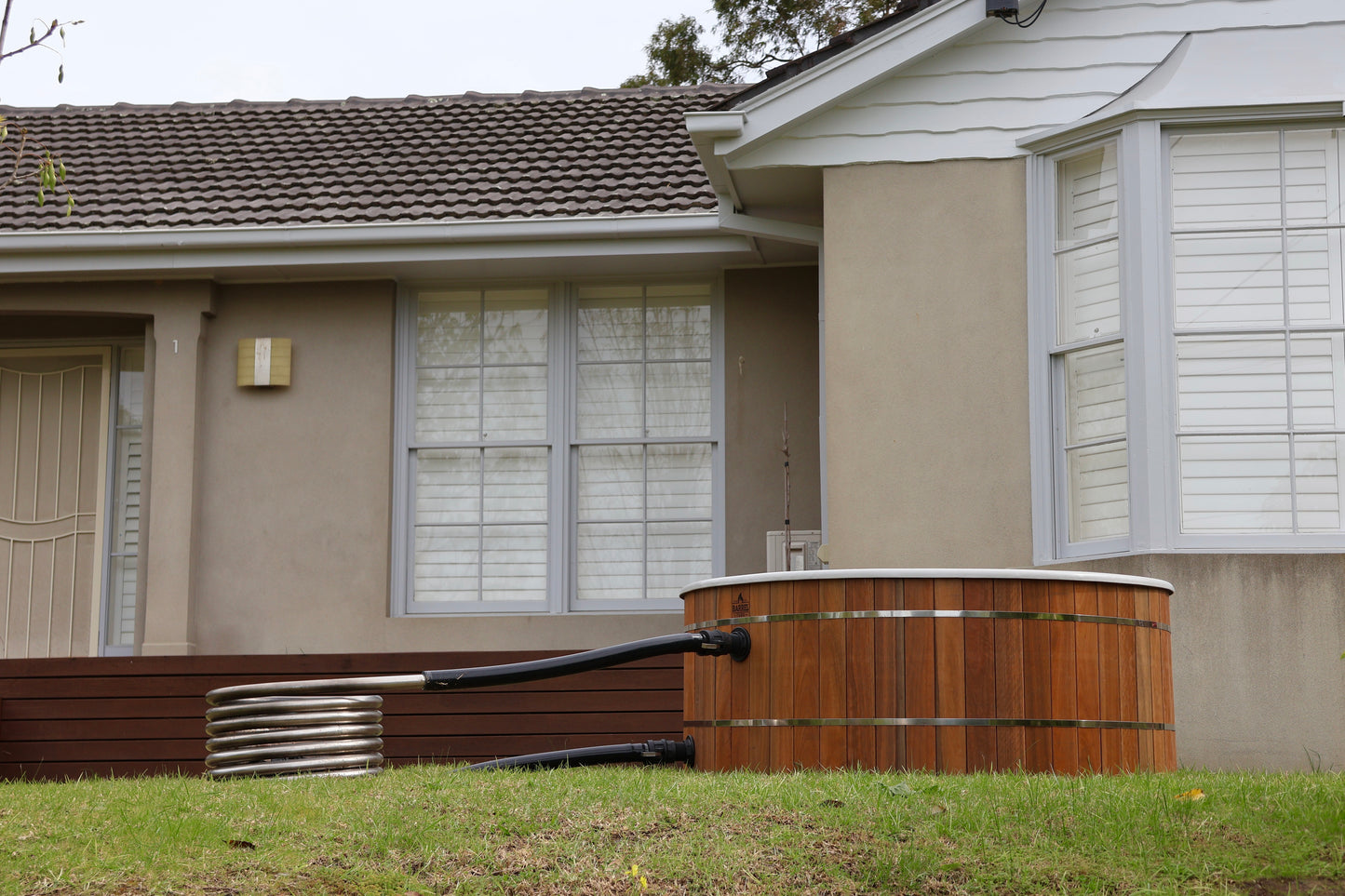 Off Grid Wood Fired Hot Tub